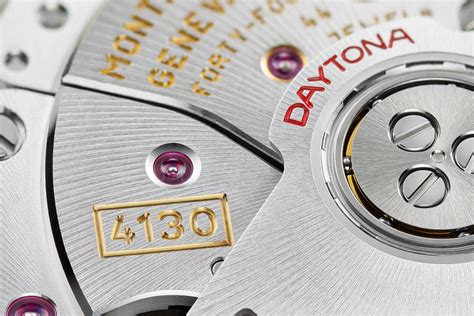 rolex daytona movement 4130|Rolex daytona dials explained.